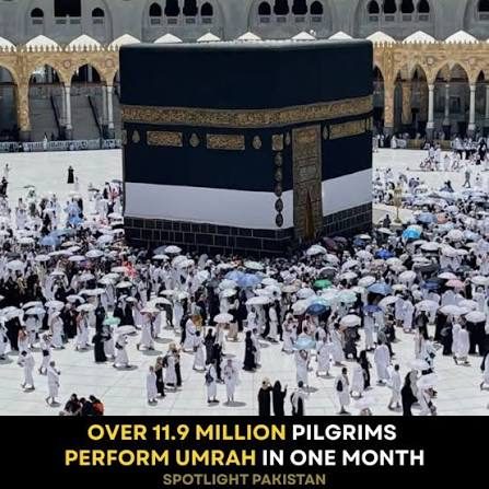 Saudi Arabia records 15.2 million Umrah performers in Q1 2026