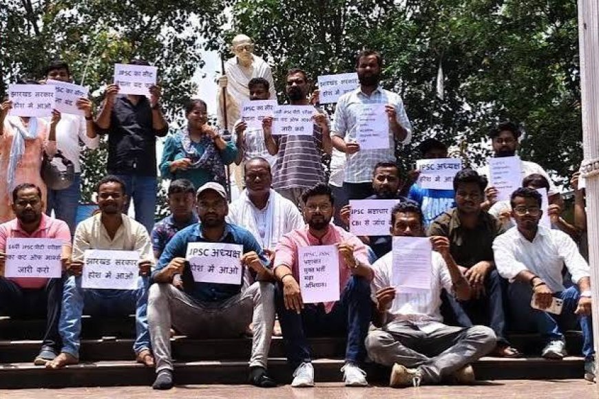 Jharkhand’s ‘Anonymous Gen Z movement’: 5,000 students protest JPSC exam irregularities in Ranchi