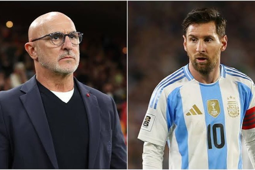 FIFA World Cup 2026: Messi to get 'special attention' from Spain, says de la Fuente