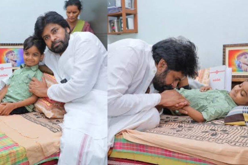 Andhra DCM Pawan meets teenage fan battling DMD in Telangana, assures medical, livelihood support
