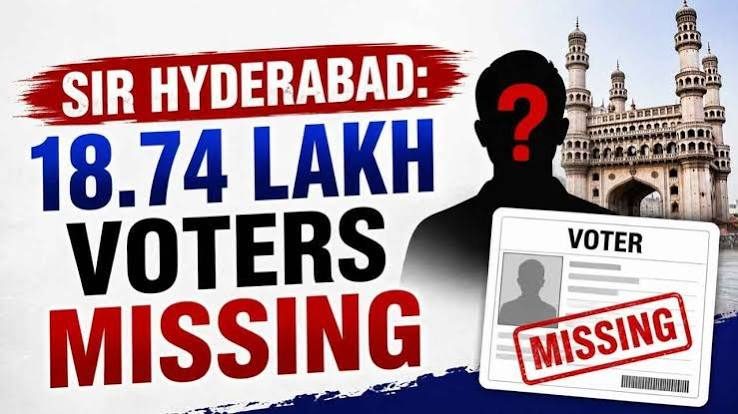 Lakhs of SIR forms remain uncollectable in Hyderabad
