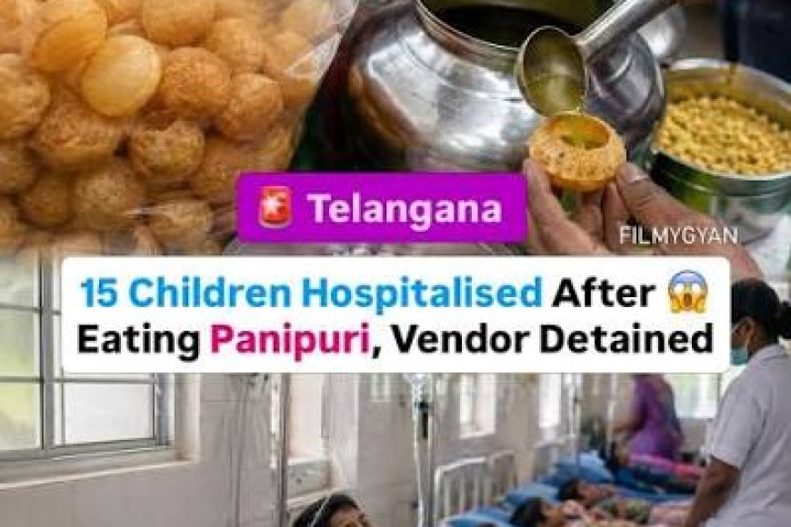115 Fall Ill After Eating Street Golgappas, 12 Hospitalised In Rajasthan