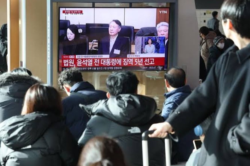 South Korea's Supreme Court upholds prison sentence for Yoon in first martial law case