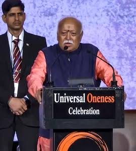 India A "Vishwaguru, Not A Mahashakti": RSS Chief Mohan Bhagwat In Toronto