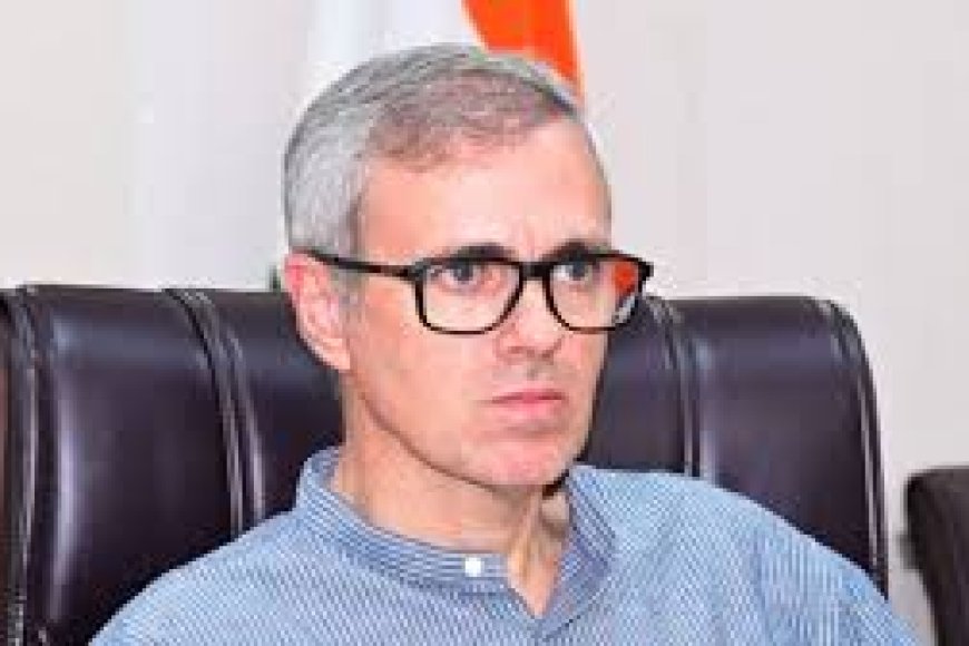 Omar Abdullah's Parliament Protest For J&K's Statehood On Monsoon Session Day 1