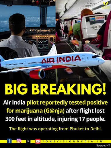 Phuket flight incident: Air India pilot tests positive for marijuana