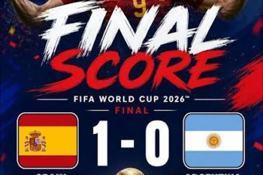 Super-sub Torres stars as Spain down 10-man Argentina to win FIFA World Cup 2026 title