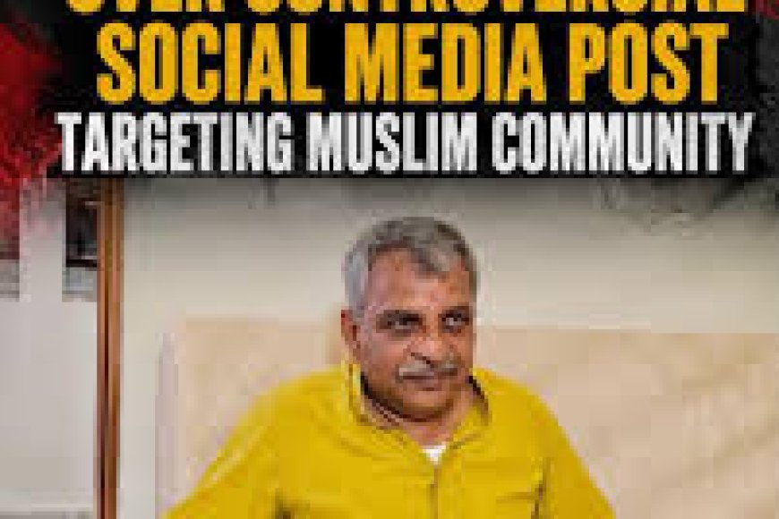 Kerala Hindutva leader RV Babu booked for Islamophobic post