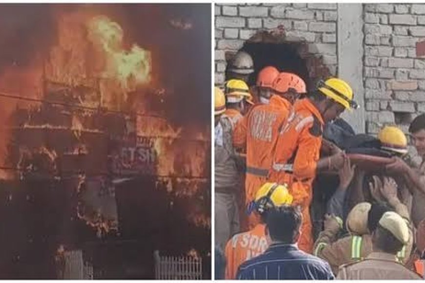 At least 14 students killed in Lucknow building fire, many trapped