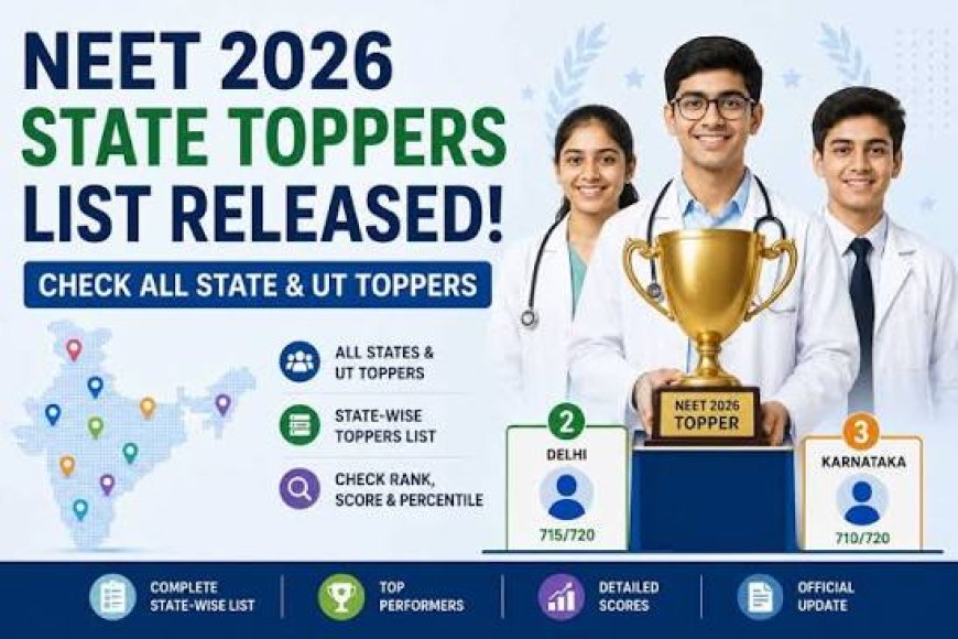 NEET UG Results 2026,  Top 10 States With Highest Number Of Qualified Candidates
