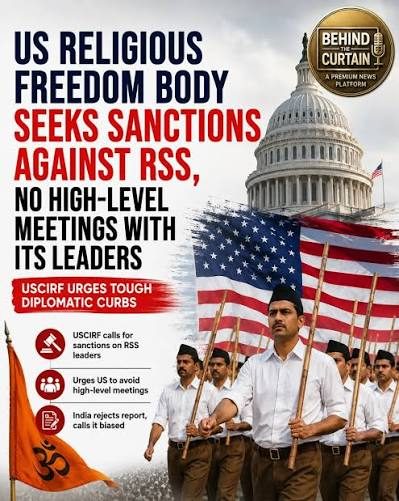 India On US Body Seeking Sanctions On RSS