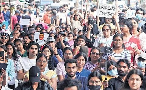 Protests erupt in Telangana over move to merge polytechnic education with YISU