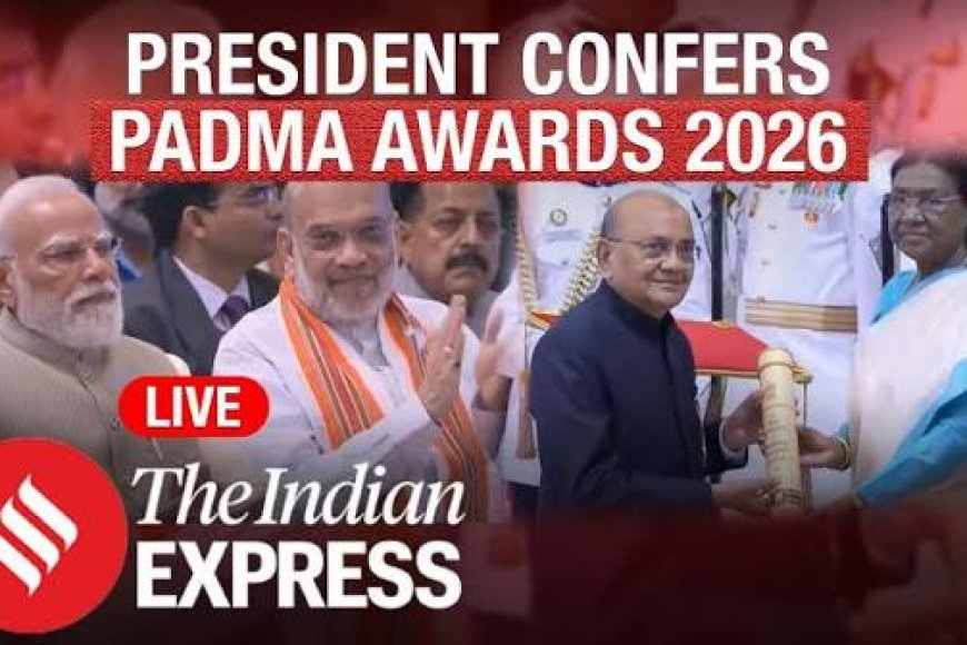 President Murmu to confer Padma Awards 2026 today