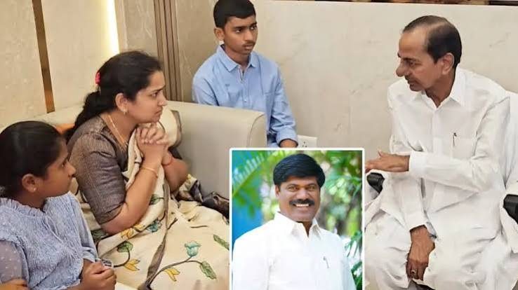 KCR announces Rs 2.25 crore on behalf of BRS for Sudarshan Reddy’s family,