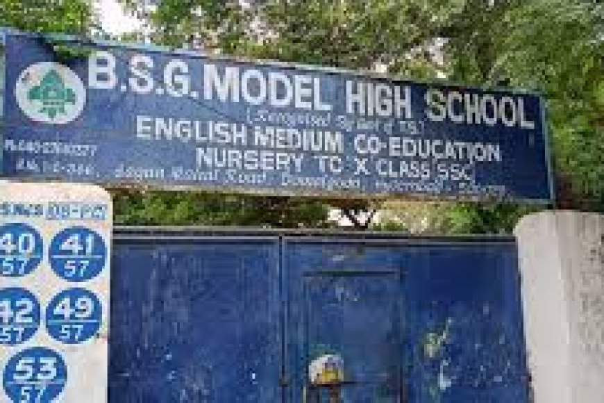 Amberpet’s Model High School is a model of overcrowding, apathy