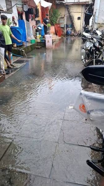 Listen to our voice… Fix drainage water leaking on the main road, demand people
