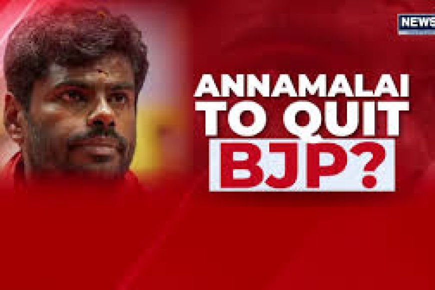 Annamalai Likely To Quit BJP, Launch Own Party: Sources