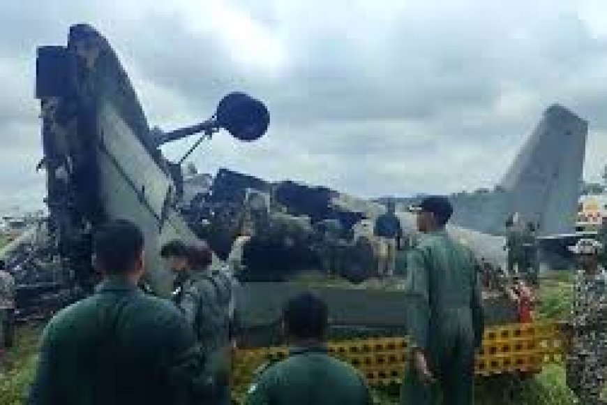 IAF aircraft bursts into flames at air base in Assam, five killed
