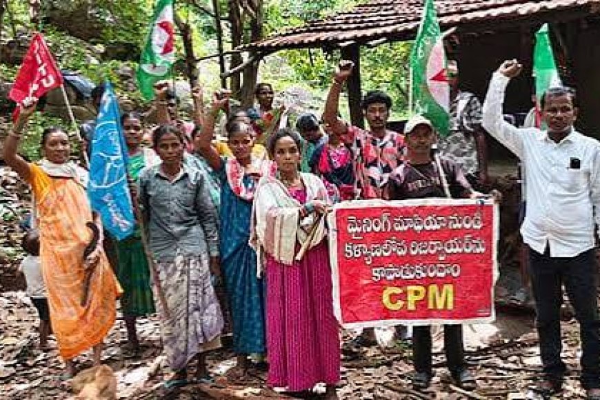 Declare Kalyanapulova Reservoir area a No-Mining Zone, tribals urge Andhra Pradesh govt