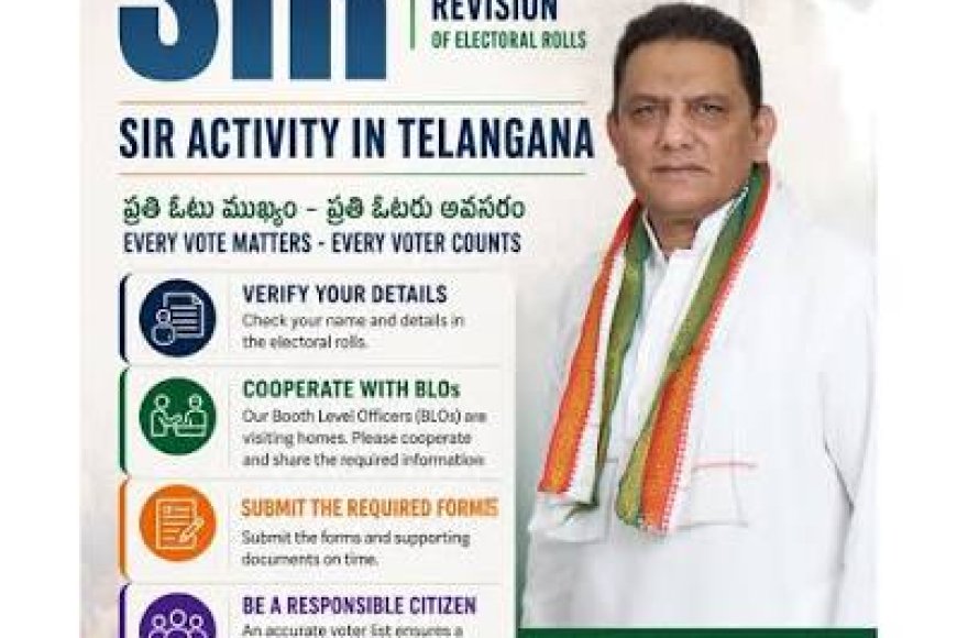 Congress BLAs working well during SIR in Telangana: Azharuddin