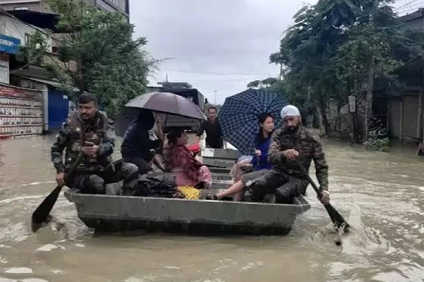 Arunachal Flash Floods Trigger Flood Threat In Assam
