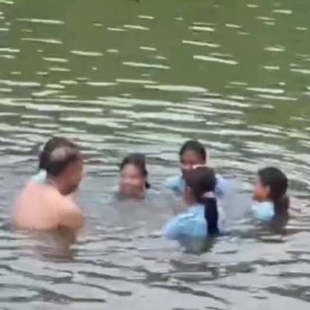 Raj principal suspended over viral dam bathing video with girl students