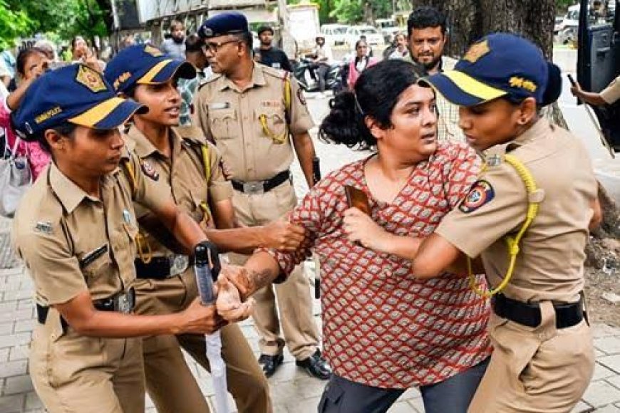 Mumbai cop threatens to plant drugs on protesters, shunted