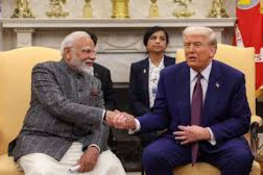 Modi, Trump share warm meeting at G7 amid strained ties