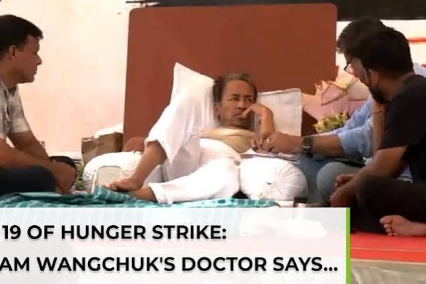 Sonam Wangchuk Removed From Protest Site, Taken To Hospital On Day 21 Of Hunger Strike,