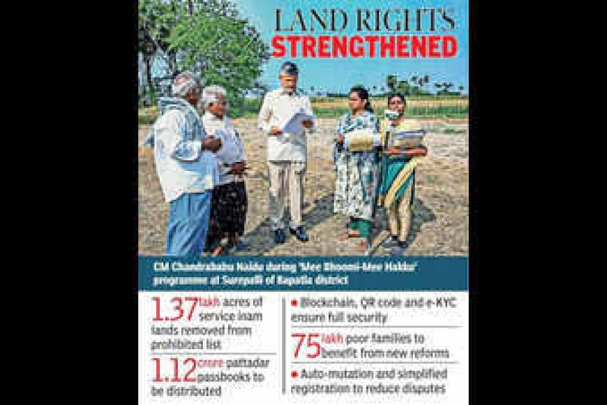 Andhra Pradesh will be made land dispute-free soon: CM Naidu