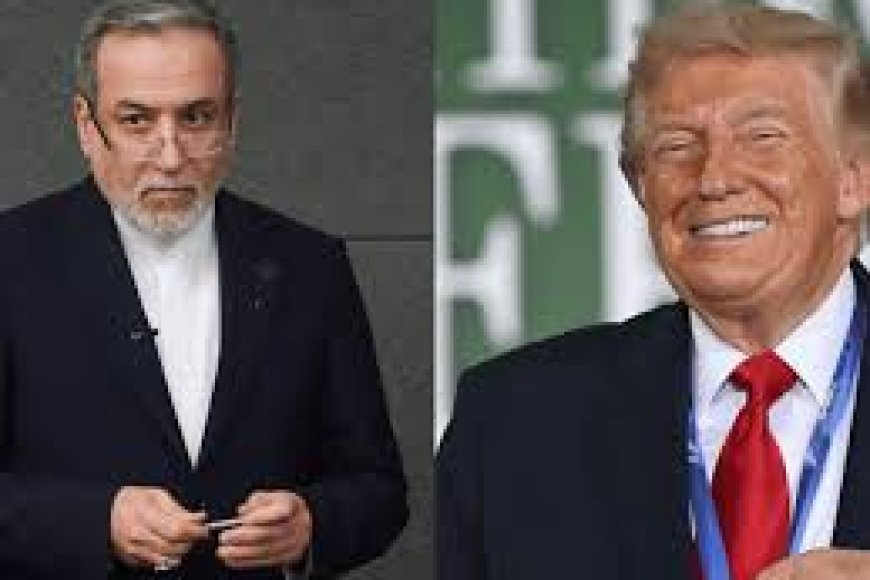 Araghchi Says US-Iran Deal Has "Never Been Closer", Trump Shares His Post