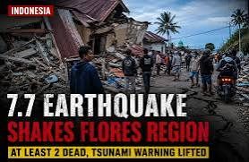 2 Killed In 7.7 Magnitude Earthquake In Indonesia, Tsunami Warning Lifted