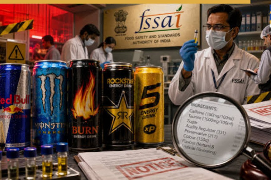 FSSAI cracks down on energy drinks over misleading claims; serves notice to Red Bull and PepsiCo India