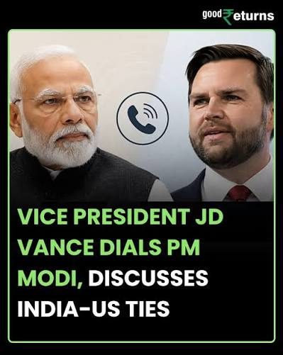 Vance dials Modi day after Senate clears sanctions bill
