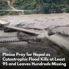 80 bridges damaged, 40 km roads wiped out in Nepal