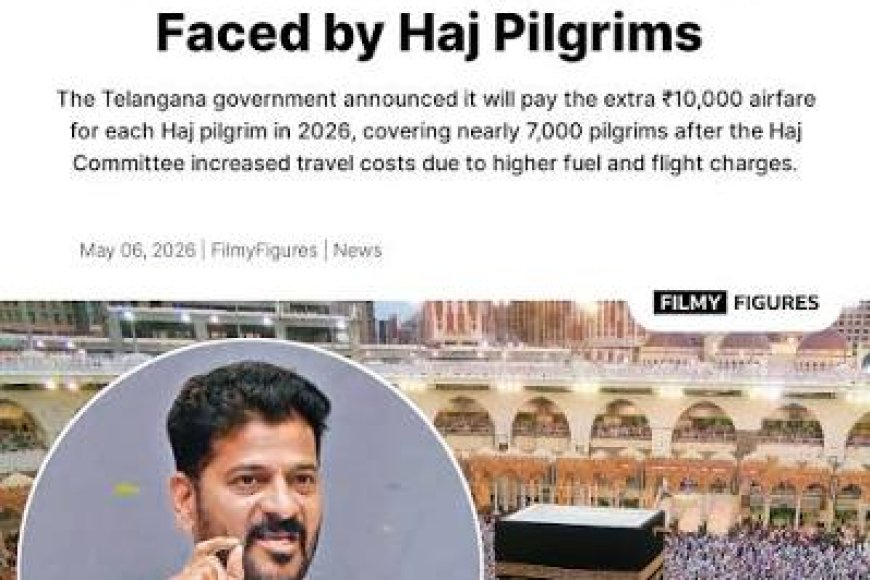 Telangana Haj Committee to refund Rs 10,000 fuel fee to pilgrims