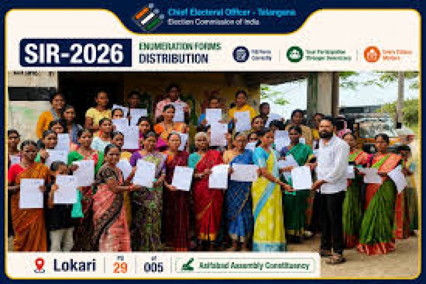 SIR in Telangana: Over 1 crore forms distributed in three days
