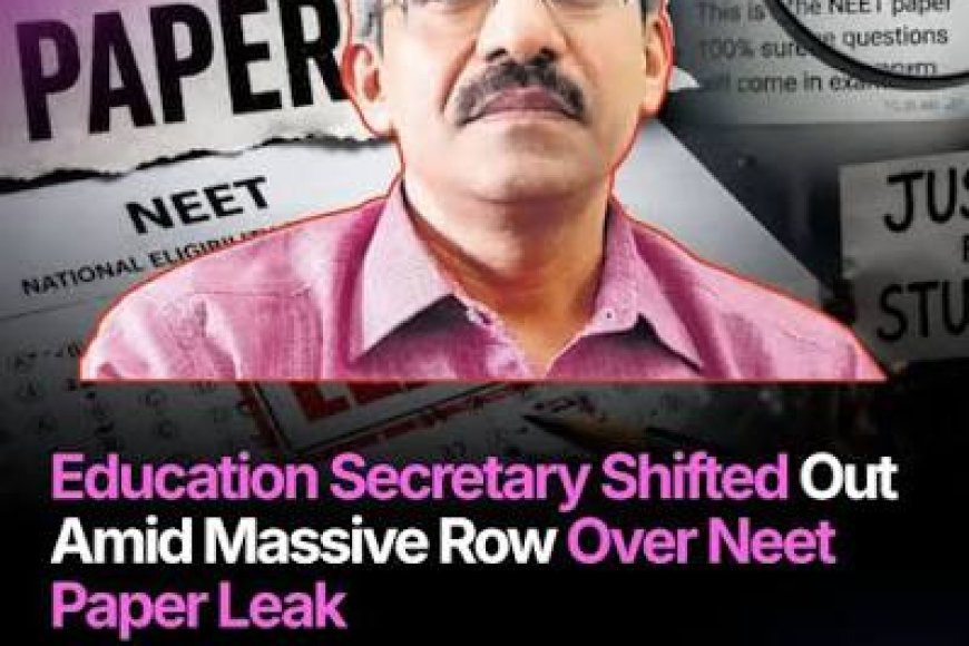 Vineet Joshi, Removed As Education Secretary, Was Chief Of CBSE, Testing Body NTA