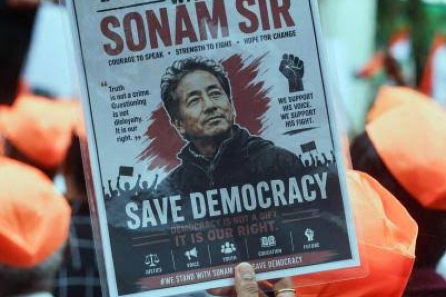 UP doctor suspended over solitary march in support of Wangchuk