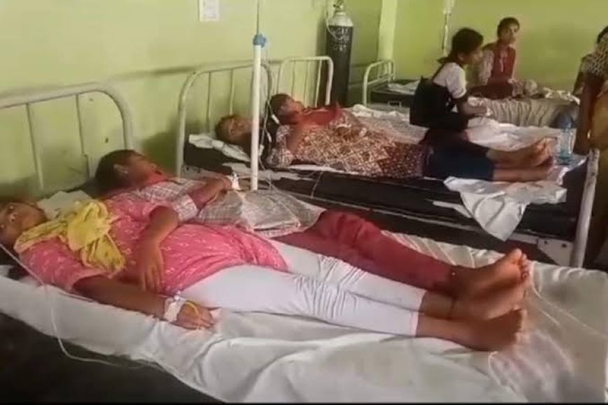 Mass food poisoning scare at MP school; 110 students hospitalised