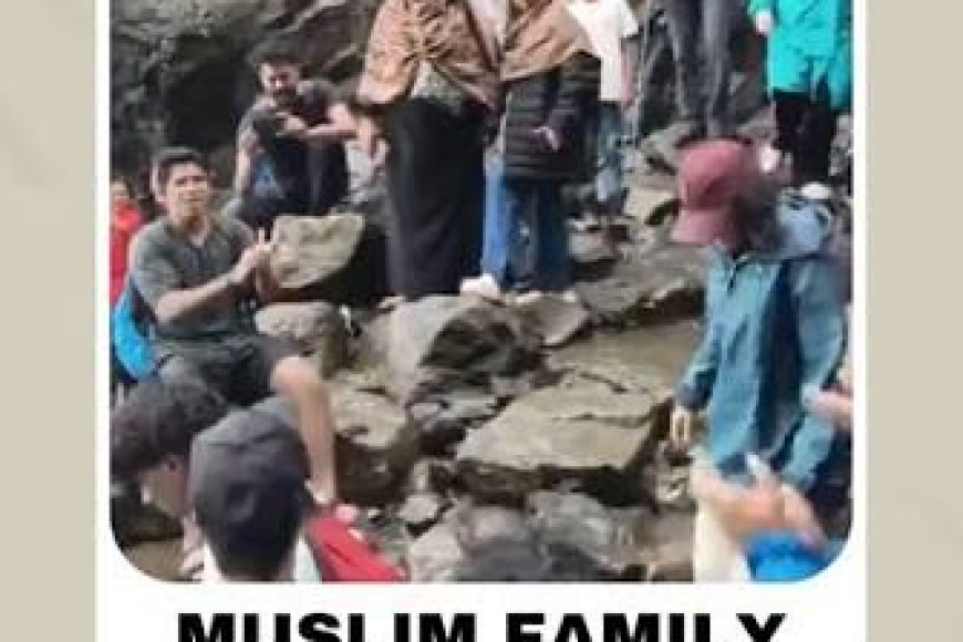 Family faces Islamophobia at Naneghat Reverse Waterfalls