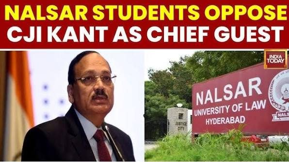 'Strongly reconsider': NALSAR students object to CJI Surya Kant as convocation chief guest