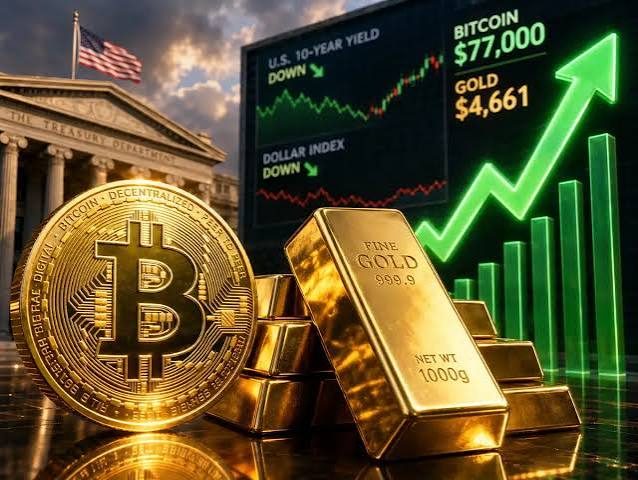 How bitcoin and gold went from a slump to an MVP week in just a few days