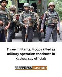 CISF jawan shoots dead 4 colleagues in J-K's Kathua; held