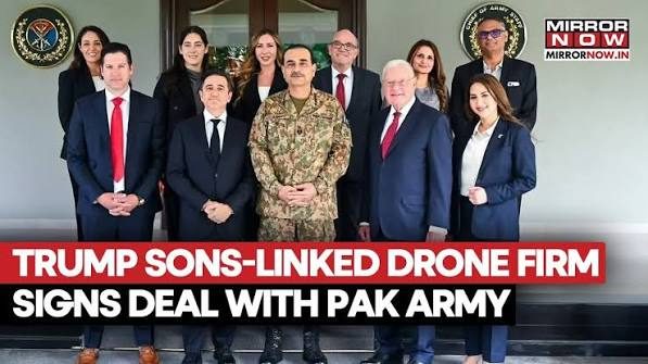 Pak Army Signs Drone Deal With US Firm Linked To Trump's Sons: Report