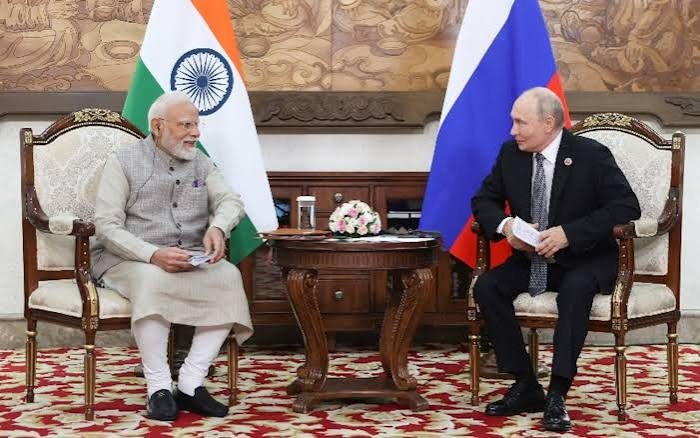 Modi, Putin hold extensive talks on trade, defence, Ukraine,