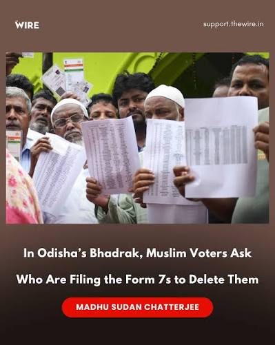 Names of minority community people ‘deliberately deleted’ from voter rolls during Odisha SIR: BJD