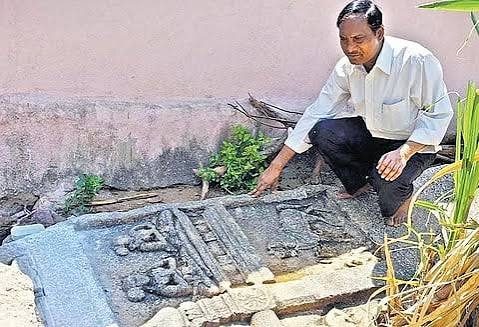 Ancient inscription discovered on Penukonda hill