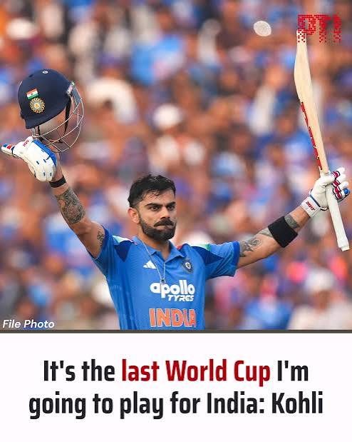 It’s the last World Cup I’m going to play for India: Virat Kohli
