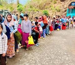 24,475 Illegal Myanmar immigrants detected in Manipur; 14,992 pushed back